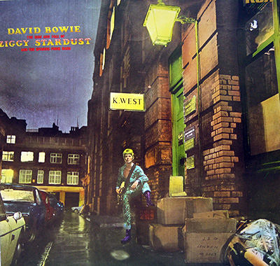DAVID BOWIE - Rise and Fall of Ziggy Stardust and the Spiders from Mars album front cover vinyl record